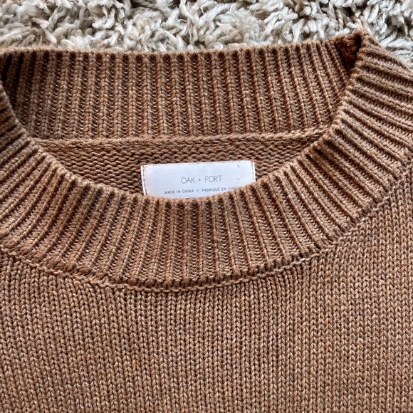 Oak & Fort Brown Sweater - Picture 3 of 3